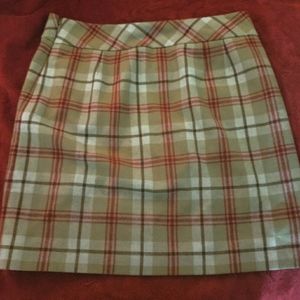 Plaid skirt